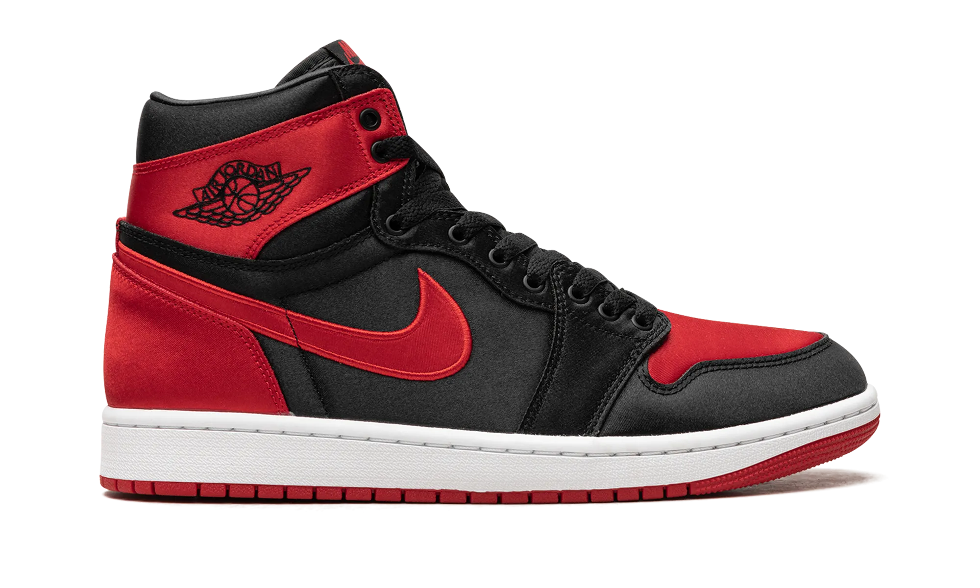 AIR JORDAN 1 HIGH OG WMNS "Satin Bred" jordan classic womens shoes