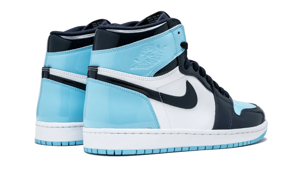 AIR JORDAN 1 HIGH OG WMNS "UNC Patent Leather" jordan womens sporty sneakers