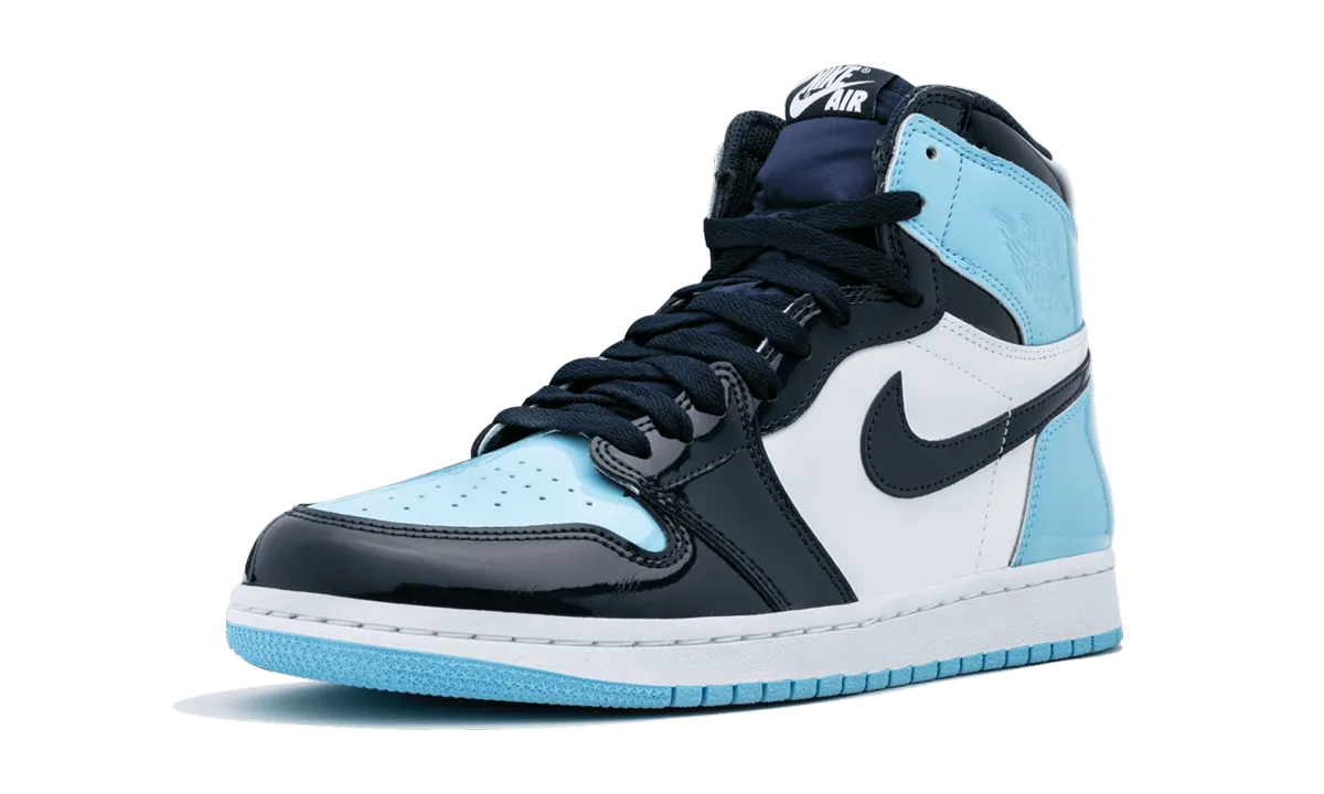 AIR JORDAN 1 HIGH OG WMNS "UNC Patent Leather" jordan womens sporty sneakers