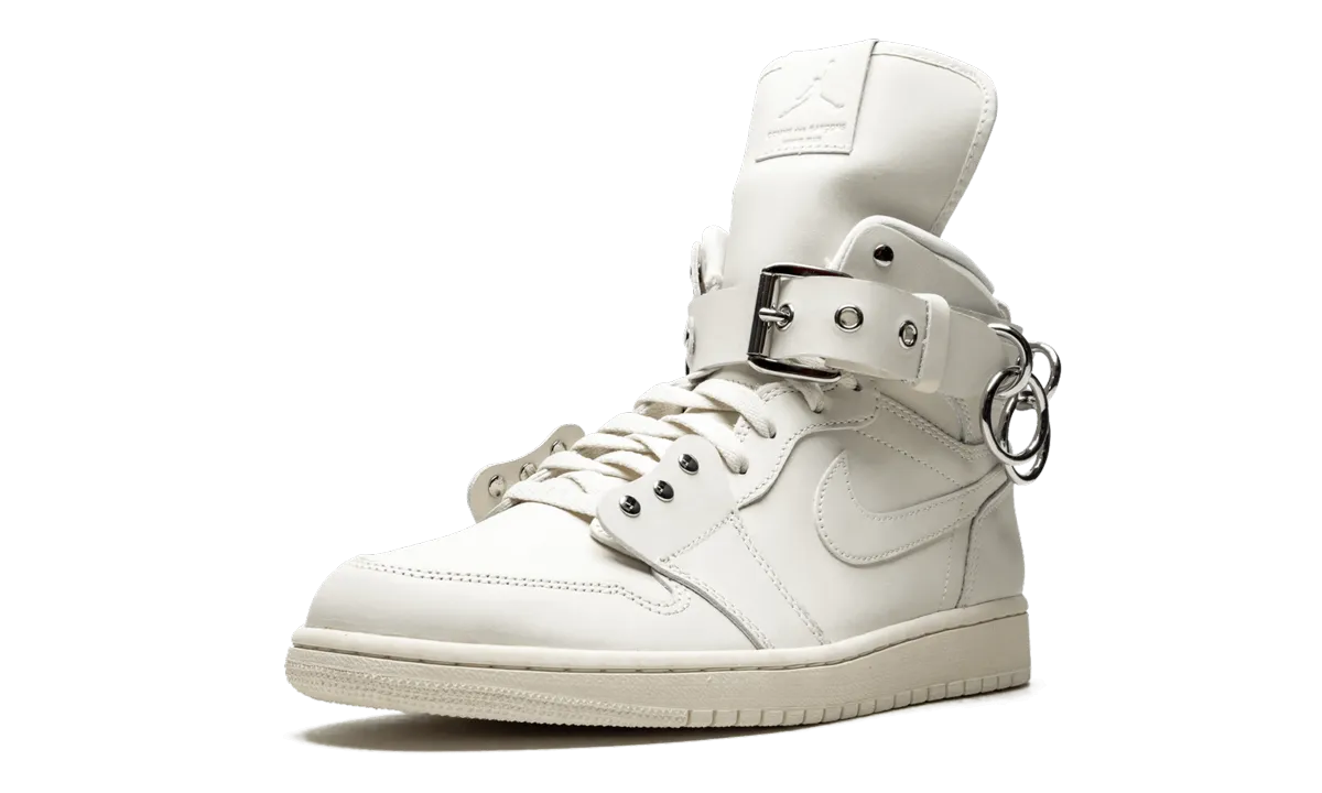 Air Jordan 1 High "COMME des Garons - White" jordan athletic mens shoes