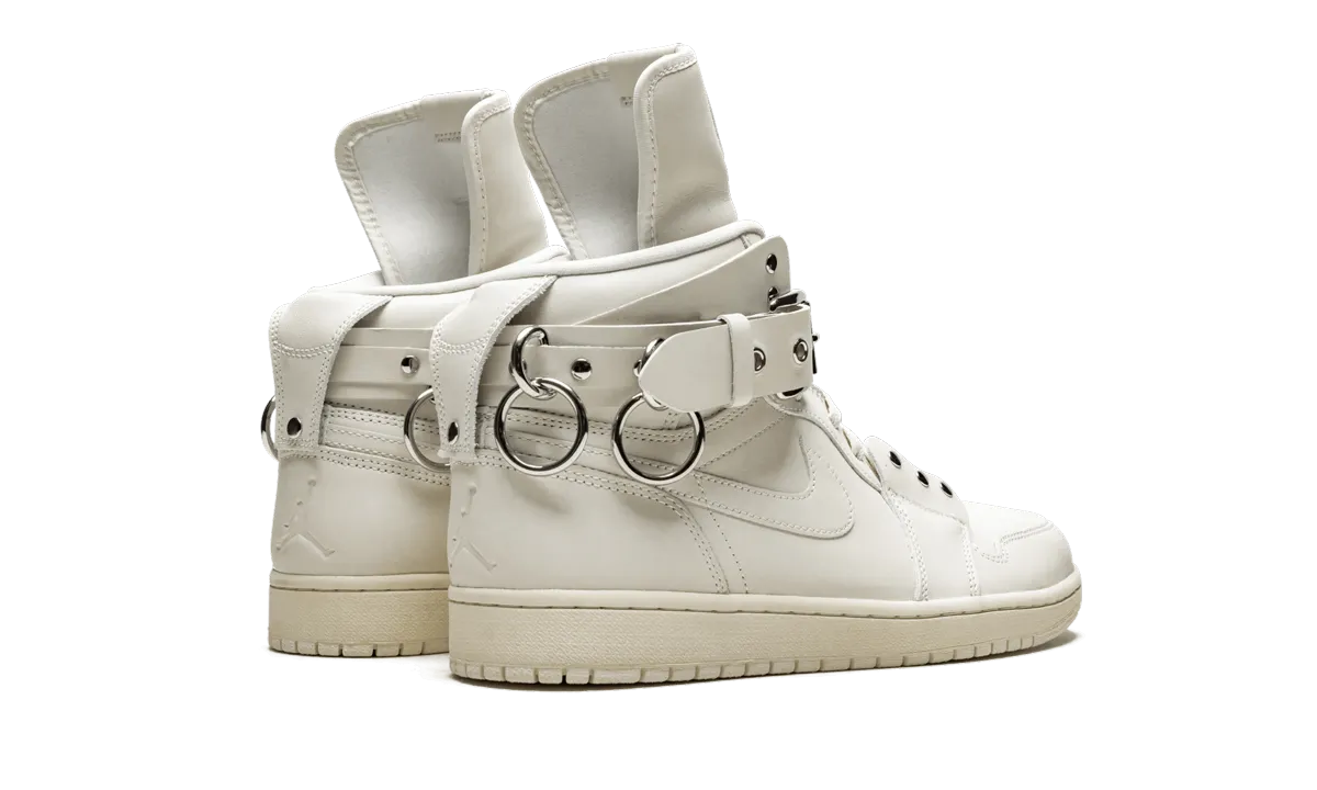 Air Jordan 1 High "COMME des Garons - White" jordan athletic mens shoes