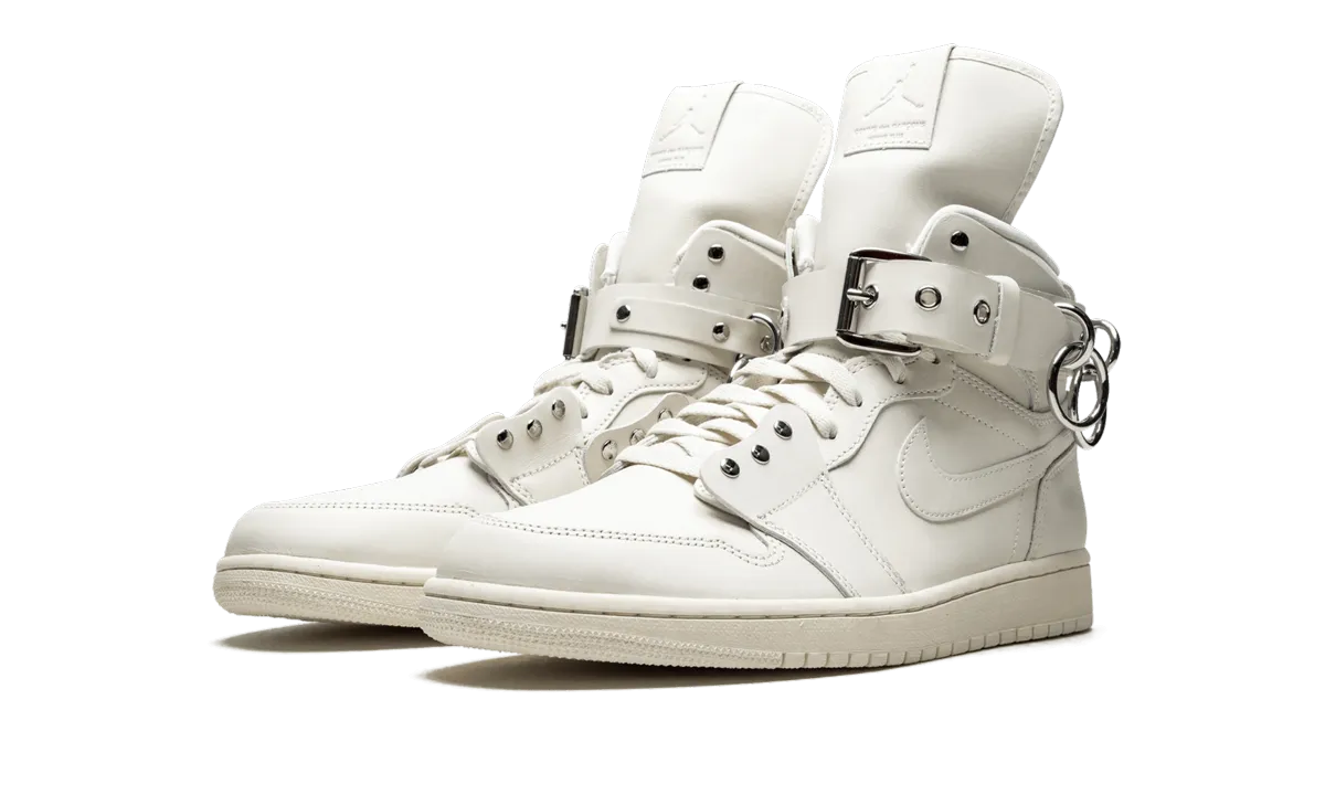Air Jordan 1 High "COMME des Garons - White" jordan athletic mens shoes