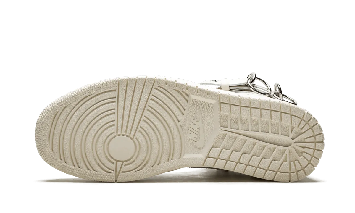Air Jordan 1 High "COMME des Garons - White" jordan athletic mens shoes