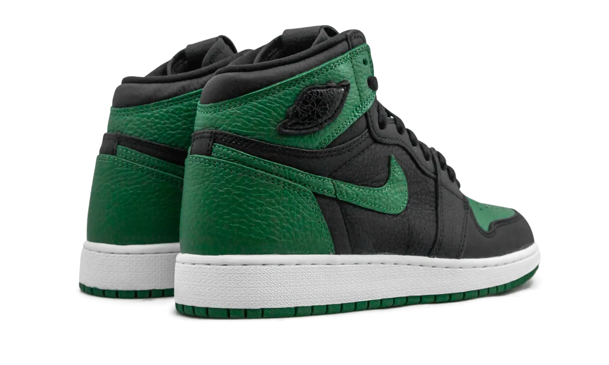 Air Jordan 1 High Retro GS "Pine Green Black" jordan grade school sneakers