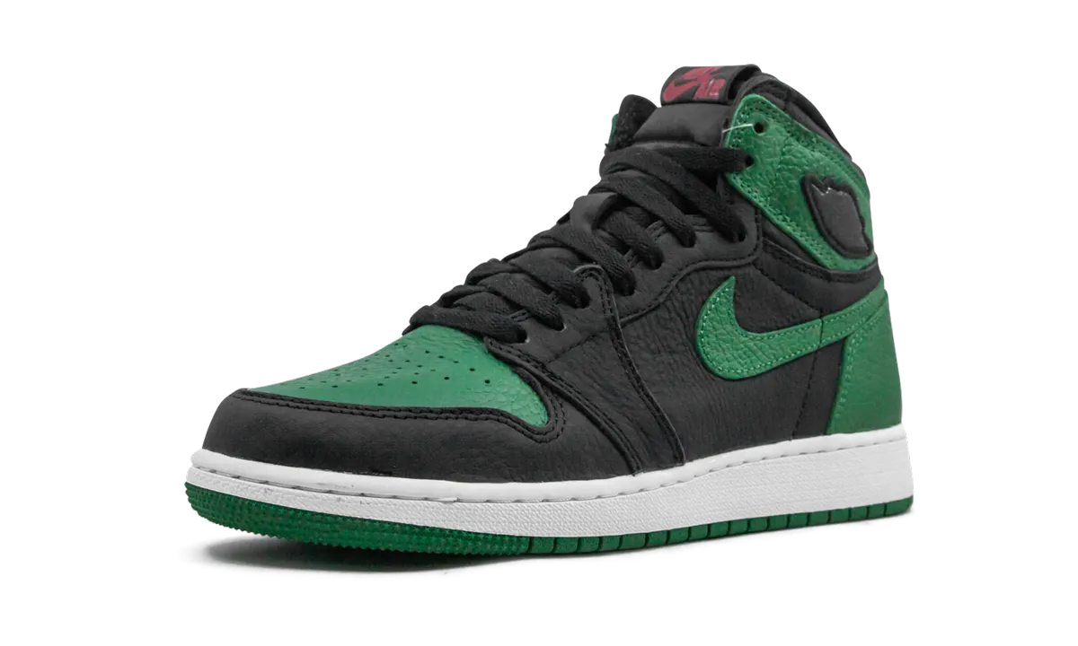 Air Jordan 1 High Retro GS "Pine Green Black" jordan grade school sneakers