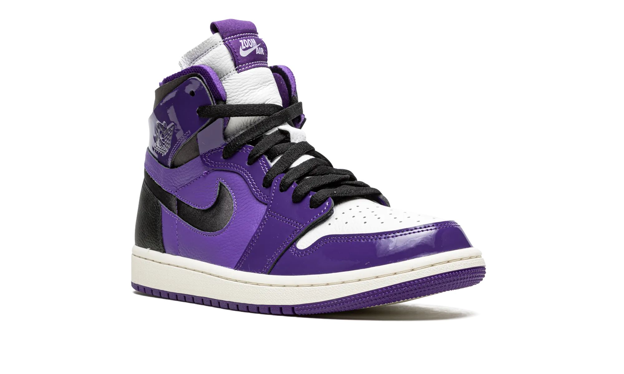AIR JORDAN 1 HIGH ZOOM CMFT WMNS "Purple Patent" jordan classic womens shoes