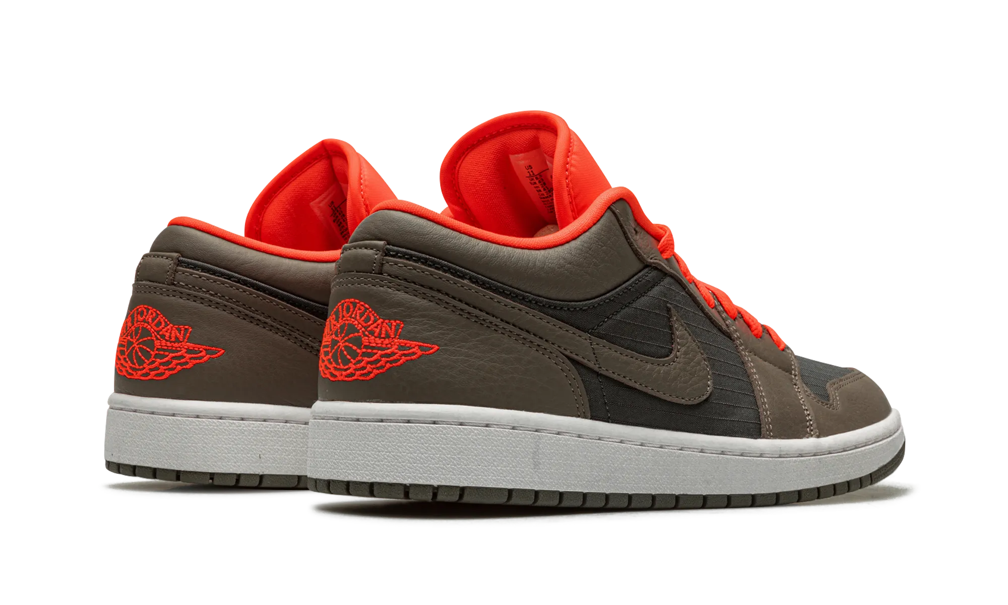 AIR JORDAN 1 LO SE WMNS "Black / Olive/ Bright Crimson" jordan classic womens shoes
