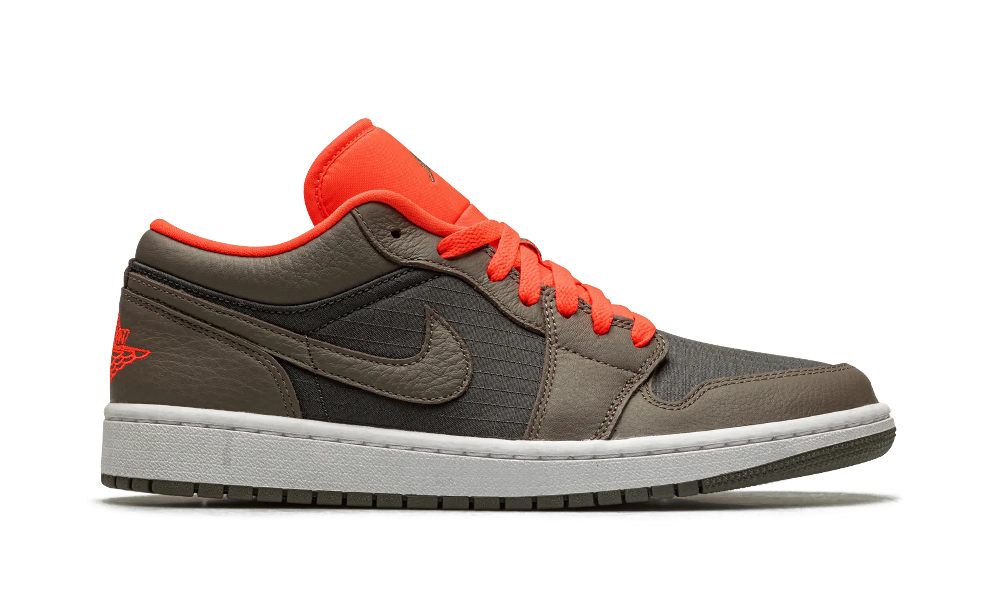 AIR JORDAN 1 LO SE WMNS "Black / Olive/ Bright Crimson" jordan classic womens shoes
