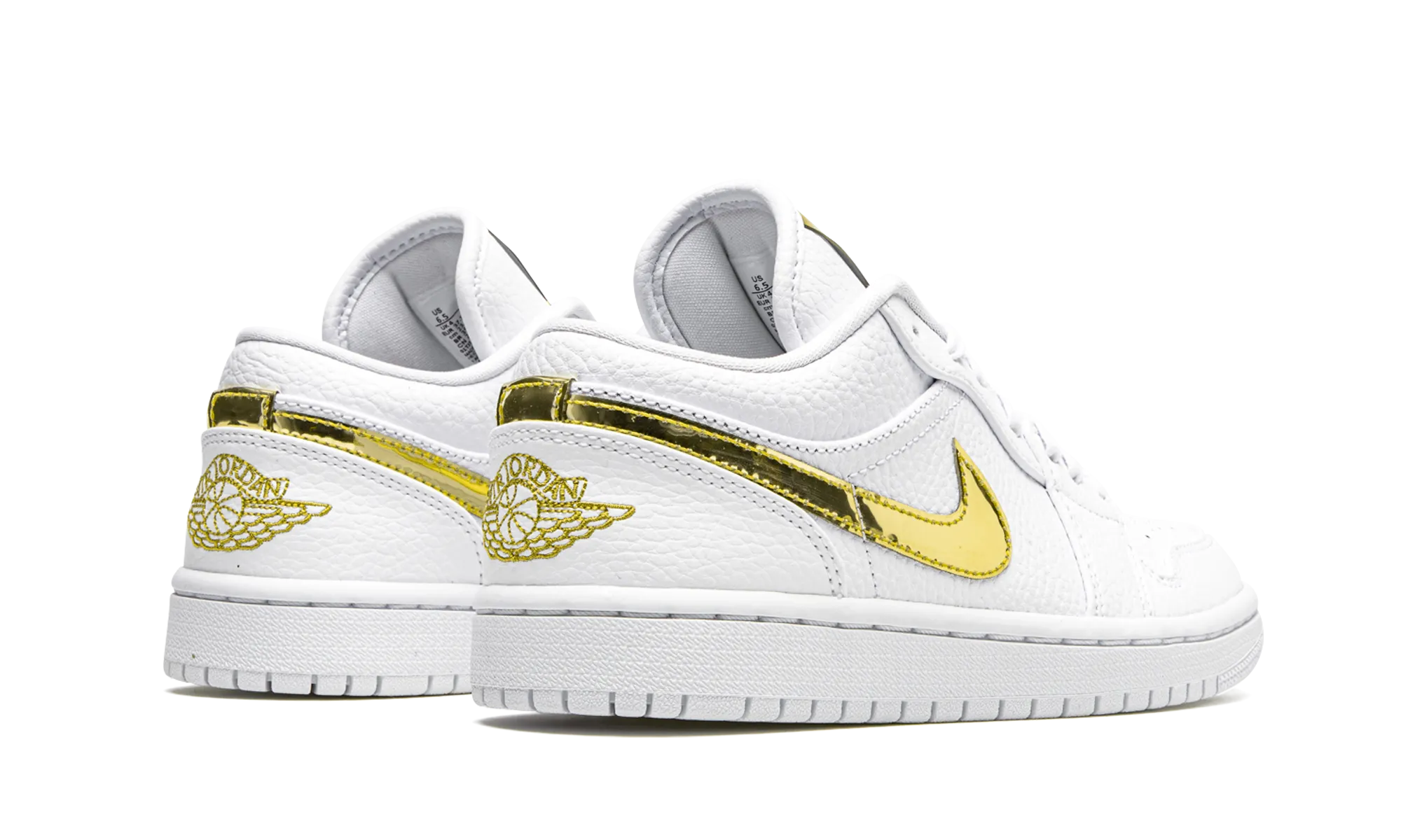 AIR JORDAN 1 LO SE WMNS "White Metallic Gold" jordan classic womens shoes