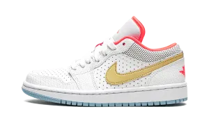 AIR JORDAN 1 LO SE WMNS "White / Sesame / Flash Crimson" Jordan Women's styles