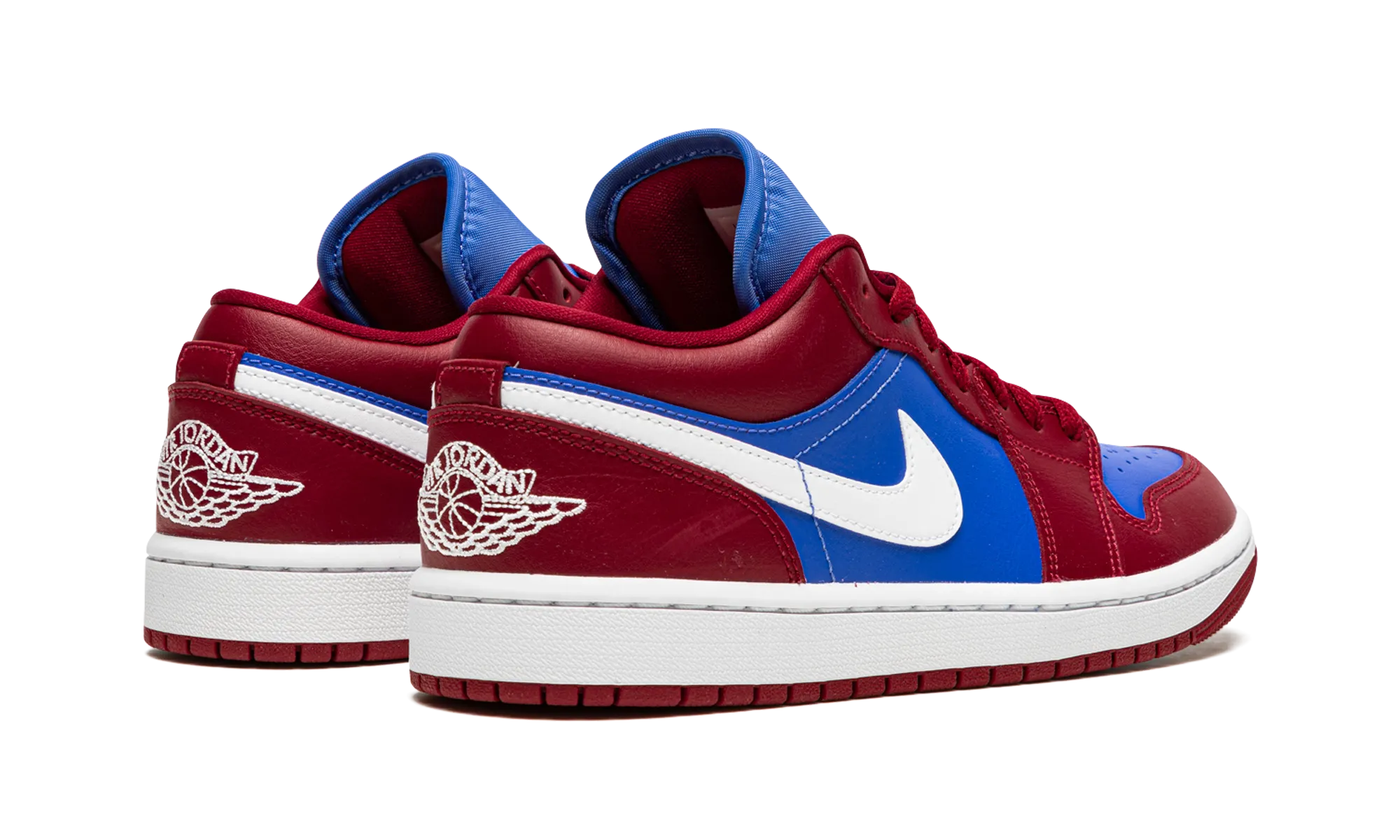 AIR JORDAN 1 LO WMNS "Pomegranate / Medium Blue" jordan classic womens shoes