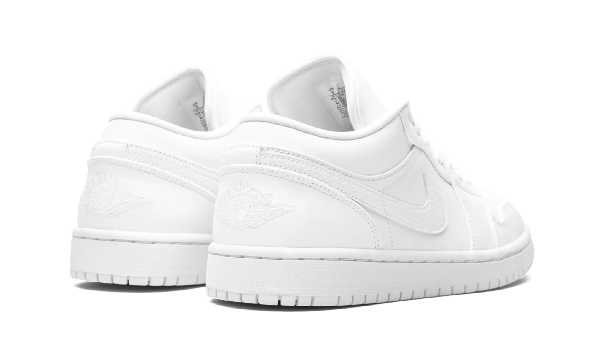 AIR JORDAN 1 LO WMNS "Triple White" jordan classic womens shoes