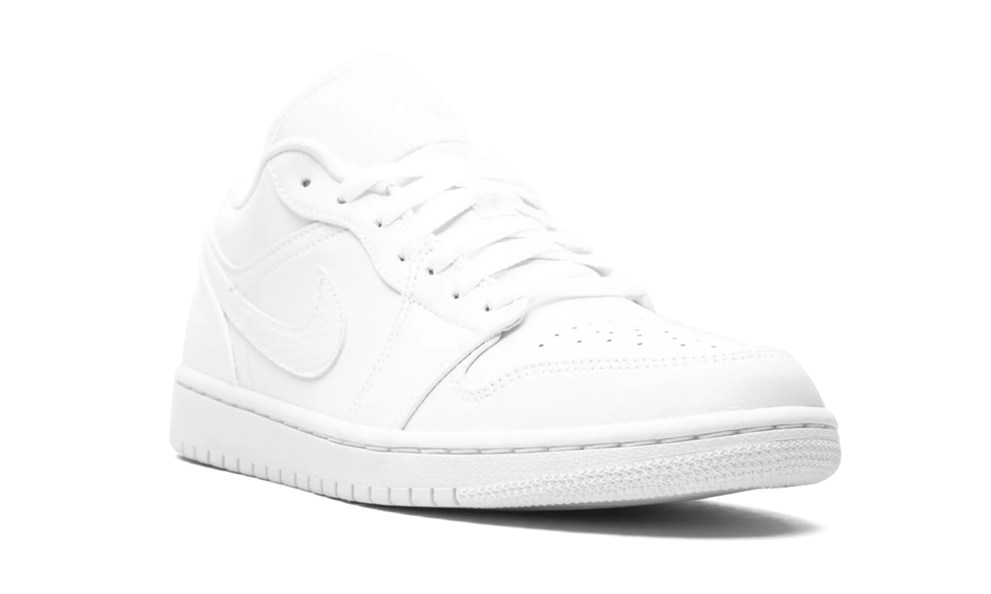 AIR JORDAN 1 LO WMNS "Triple White" jordan classic womens shoes