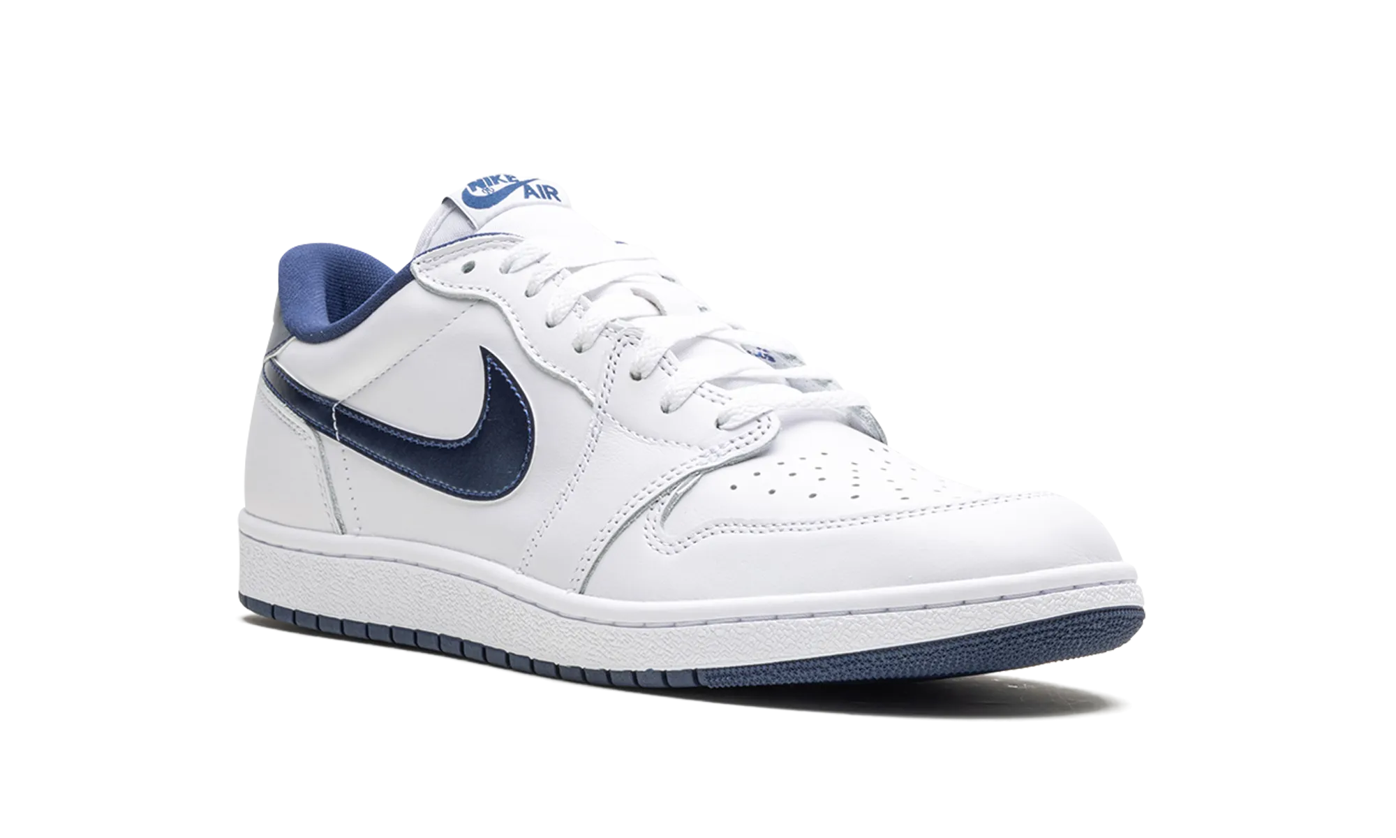 Air Jordan 1 Low 85 "Metallic Navy" jordan premium mens sneakers