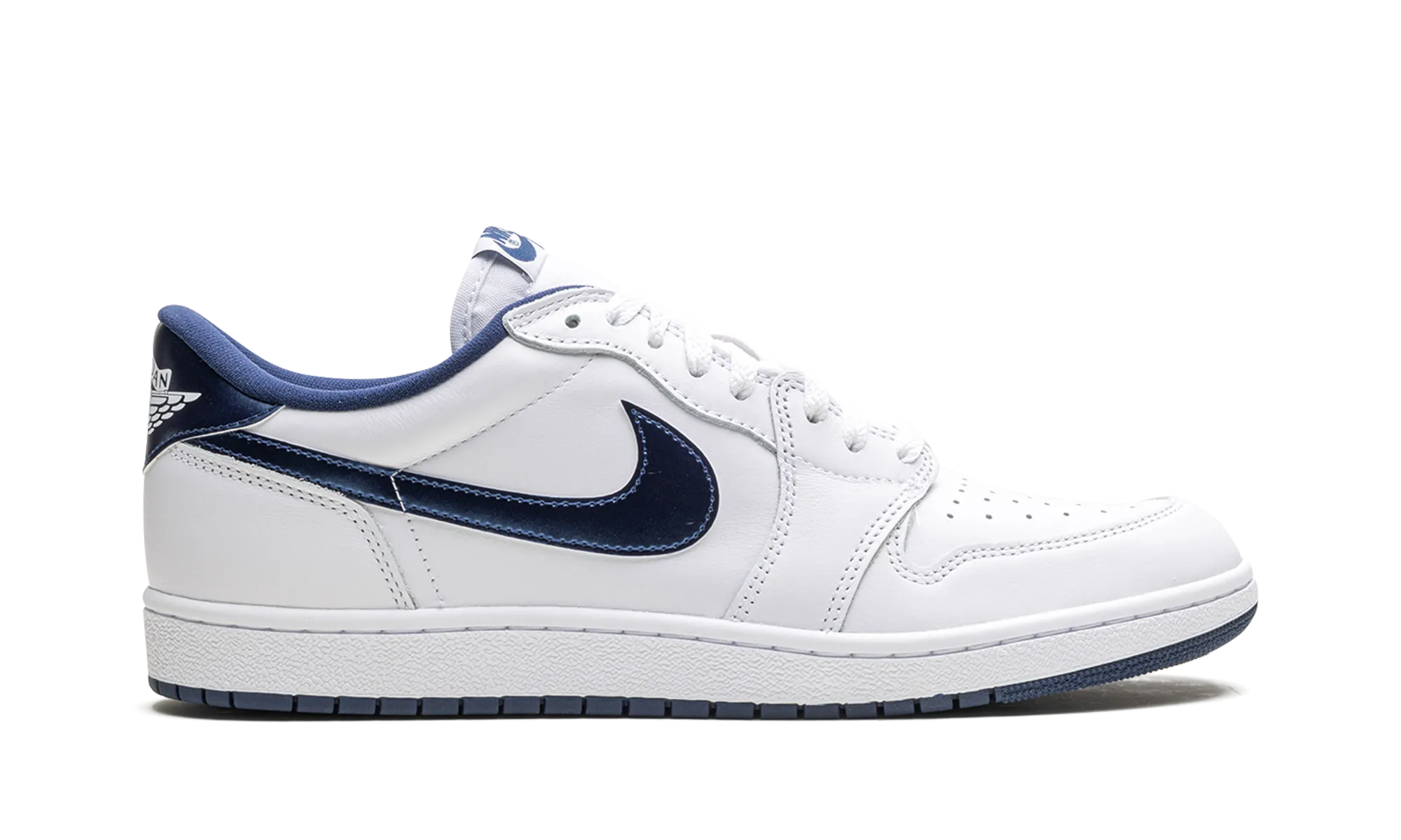 Air Jordan 1 Low 85 "Metallic Navy" jordan premium mens sneakers