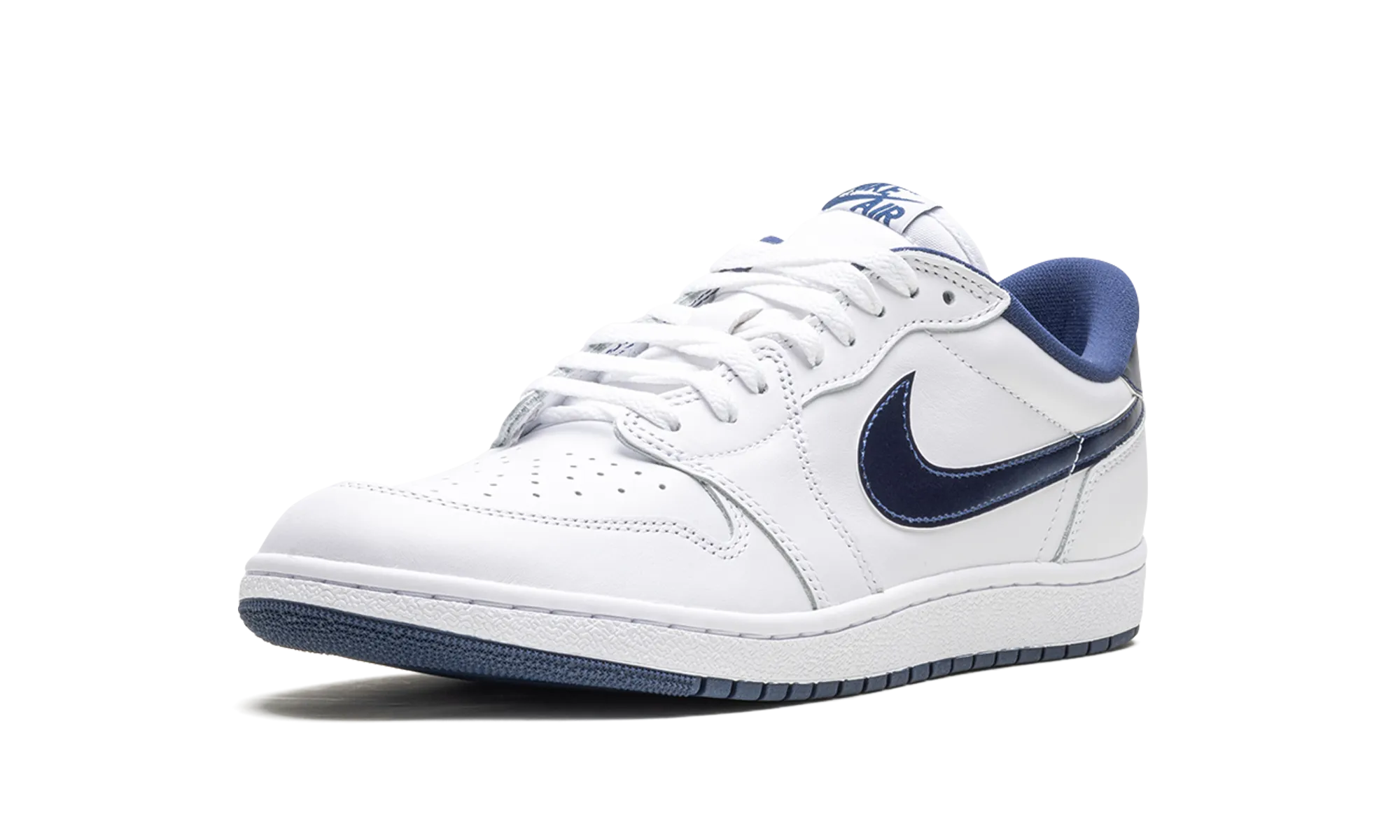 Air Jordan 1 Low 85 "Metallic Navy" jordan premium mens sneakers