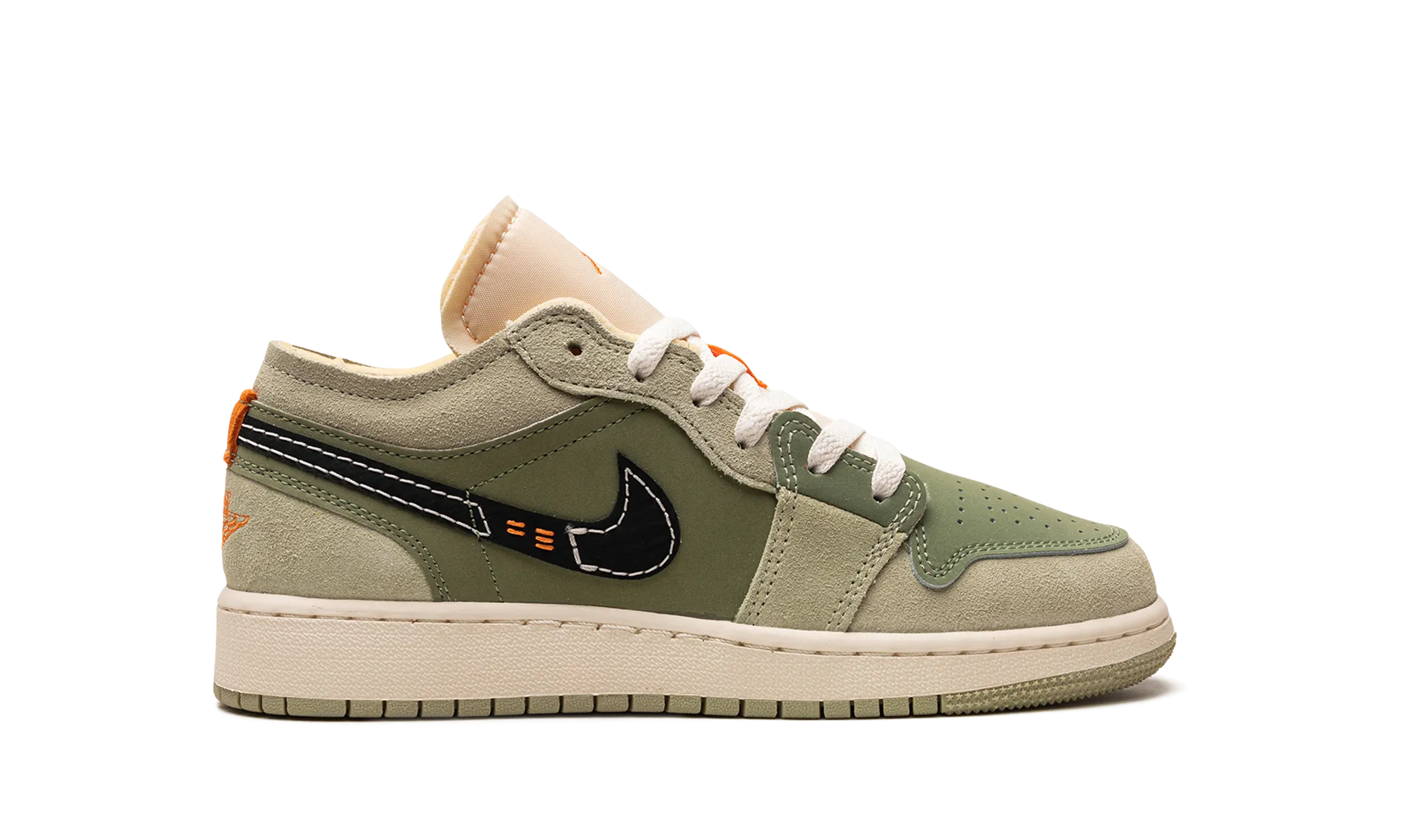 Air Jordan 1 Low Craft SE GS "Light Olive" jordan school kids shoes