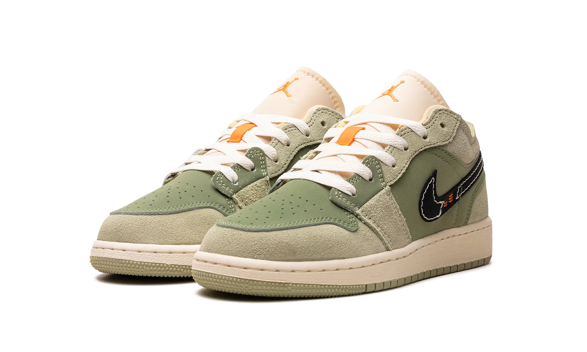 Air Jordan 1 Low Craft SE GS "Light Olive" jordan school kids shoes