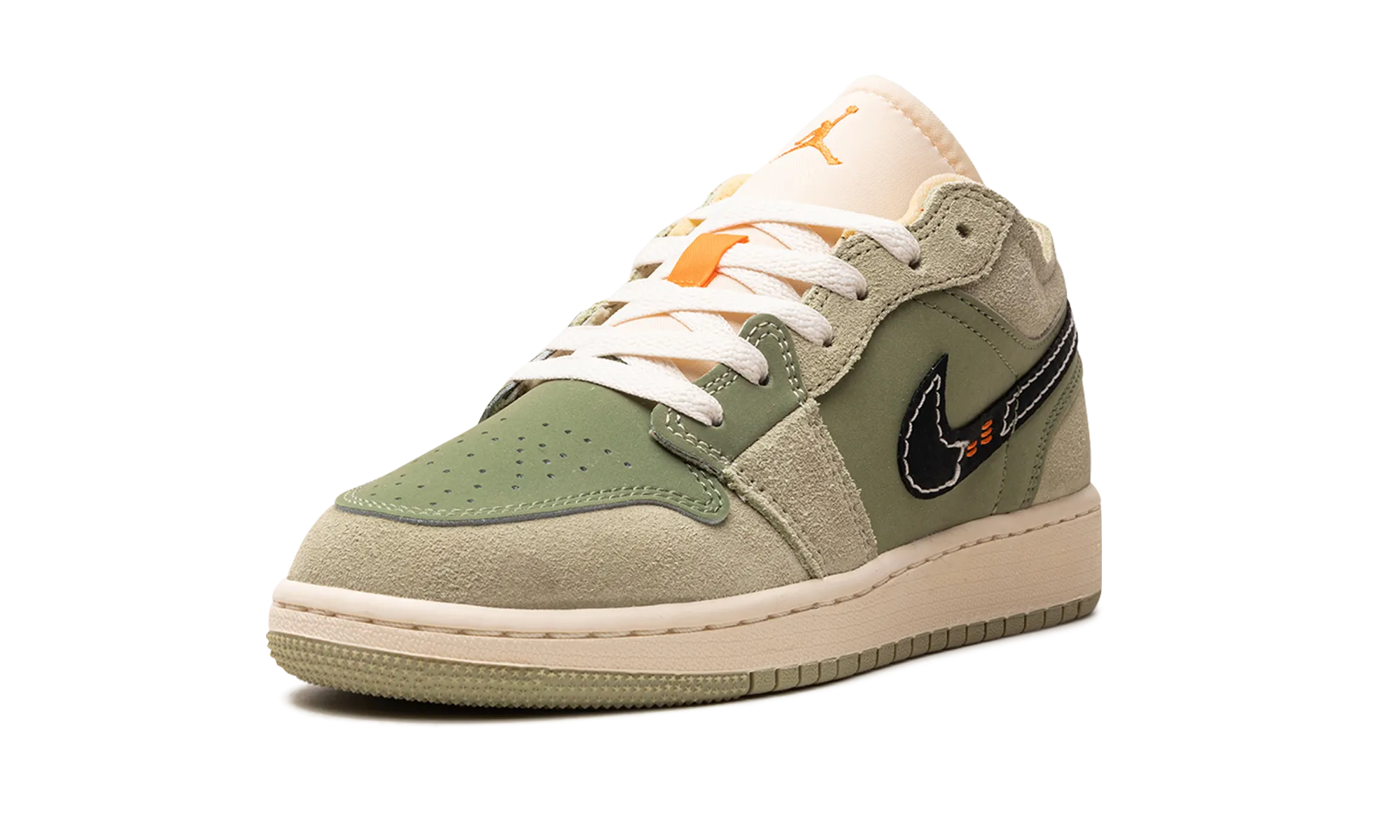Air Jordan 1 Low Craft SE GS "Light Olive" jordan school kids shoes