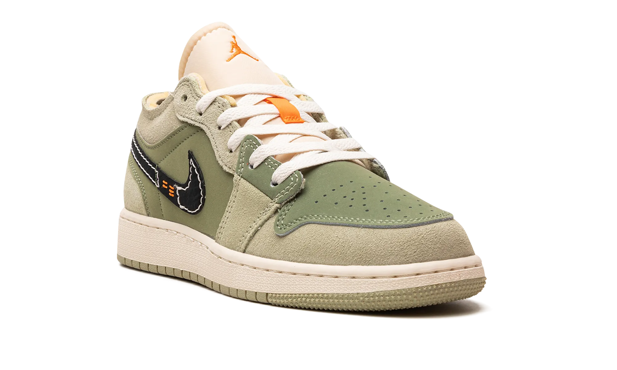 Air Jordan 1 Low Craft SE GS "Light Olive" jordan school kids shoes