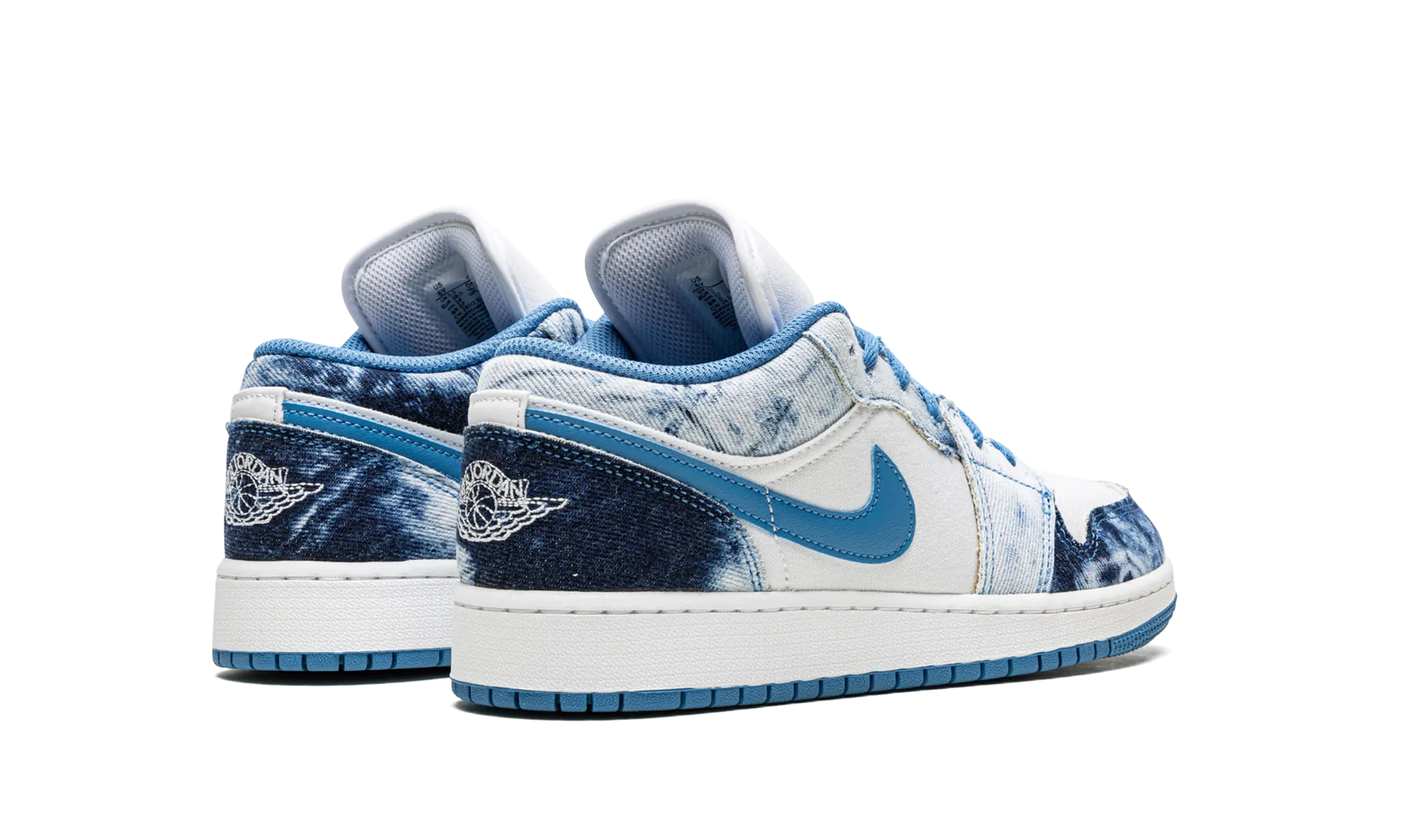 AIR JORDAN 1 LOW GS "Acid Wash Denim" jordan school kids shoes