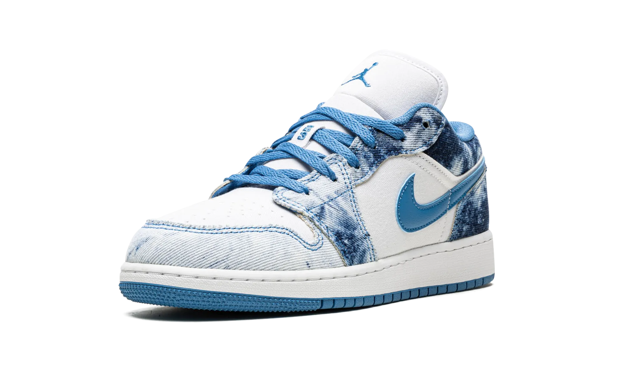 AIR JORDAN 1 LOW GS "Acid Wash Denim" jordan school kids shoes