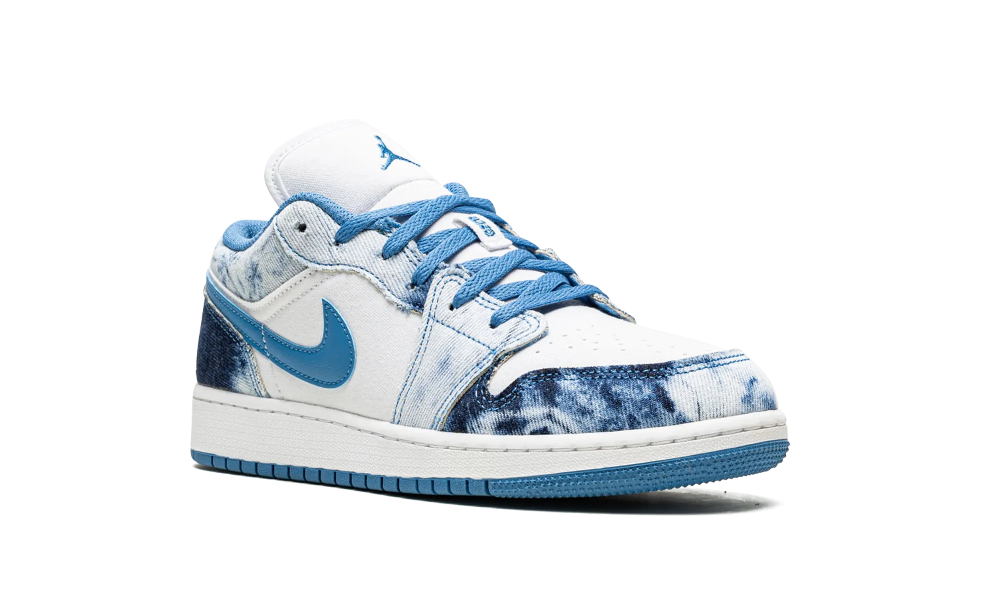 AIR JORDAN 1 LOW GS "Acid Wash Denim" jordan school kids shoes