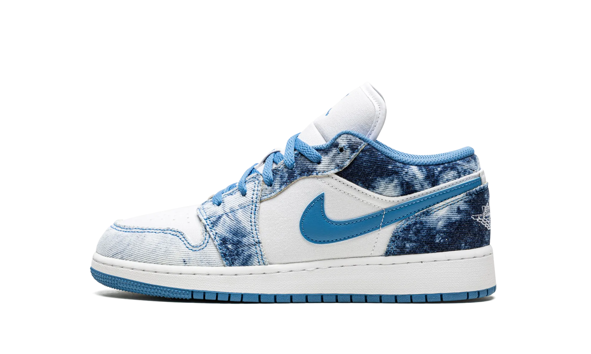 AIR JORDAN 1 LOW GS "Acid Wash Denim" jordan school kids shoes