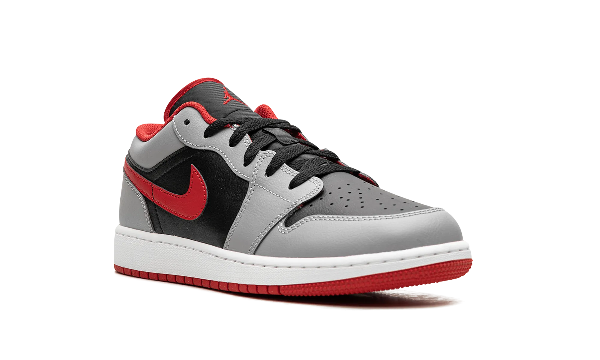 Air Jordan 1 Low GS "Black / Fire Red" jordan grade school sneakers