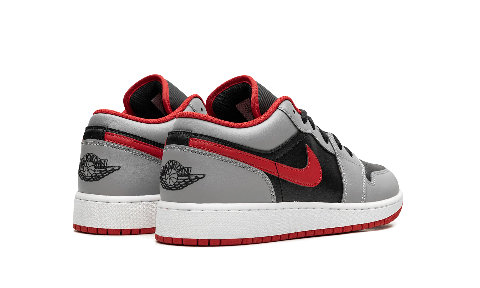 Air Jordan 1 Low GS "Black / Fire Red" jordan grade school sneakers