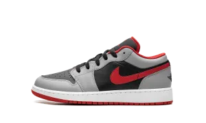 Air Jordan 1 Low GS "Black / Fire Red" Jordan Grade School shoes