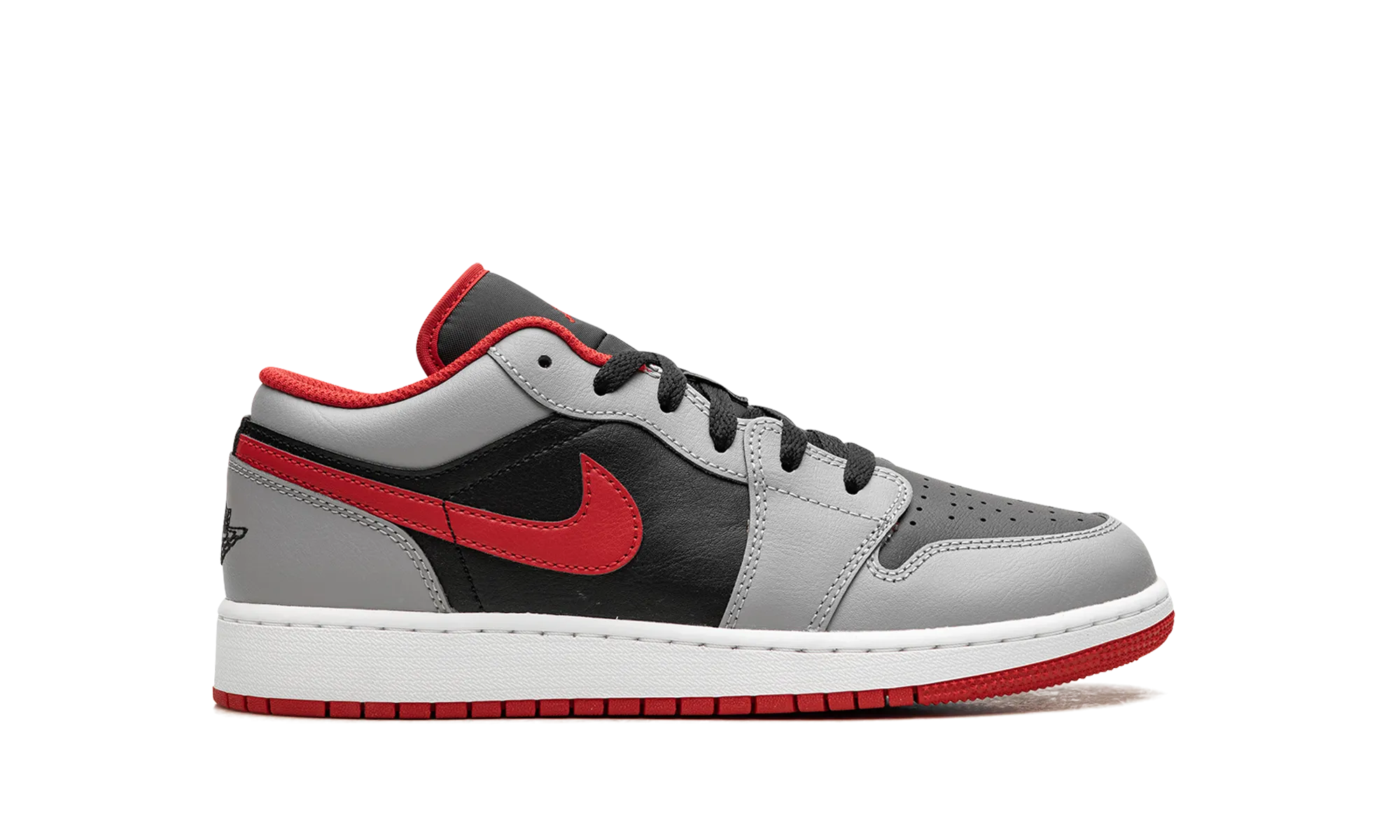 Air Jordan 1 Low GS "Black / Fire Red" jordan grade school sneakers
