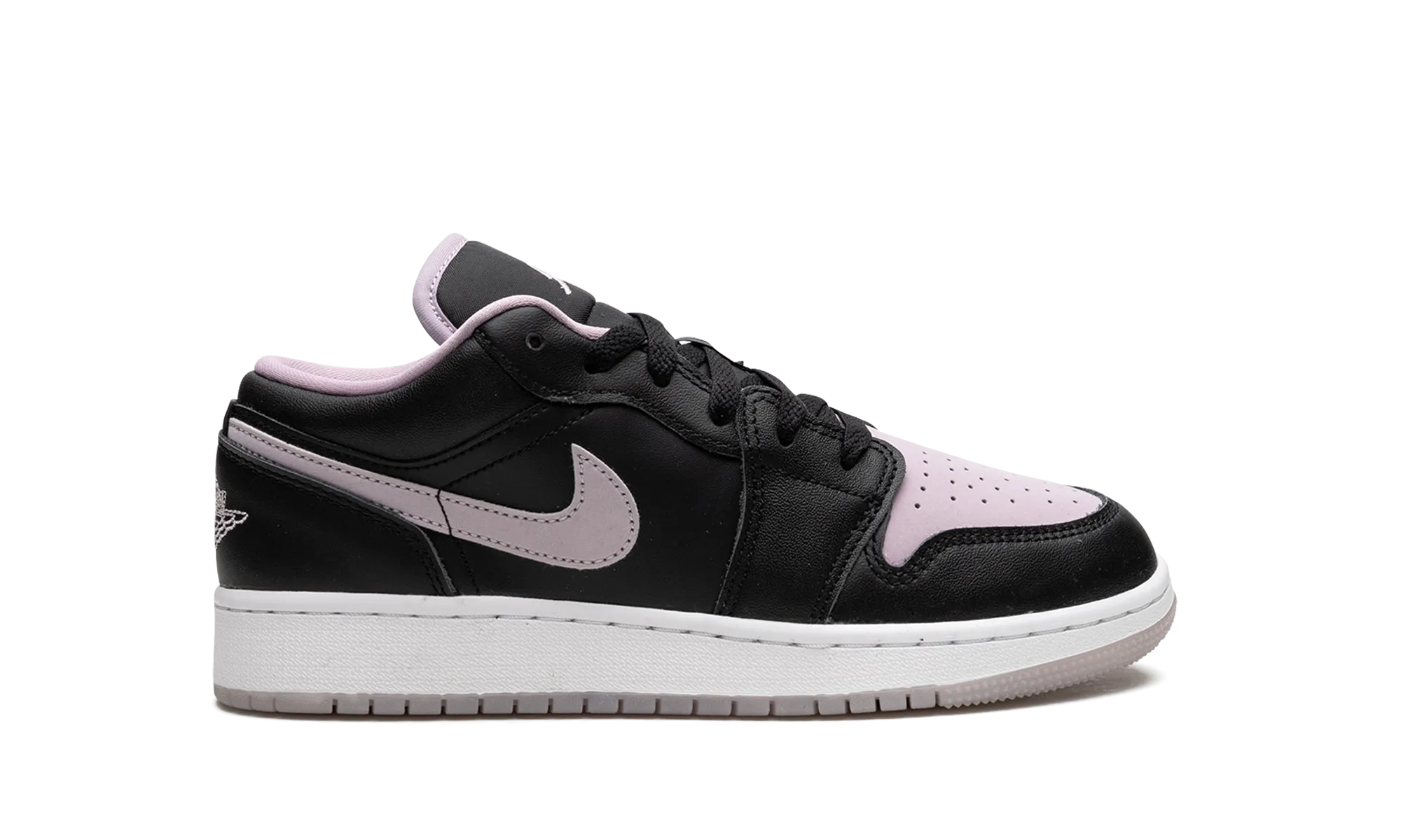 Air Jordan 1 Low GS "Black Iced Lilac" jordan school kids shoes