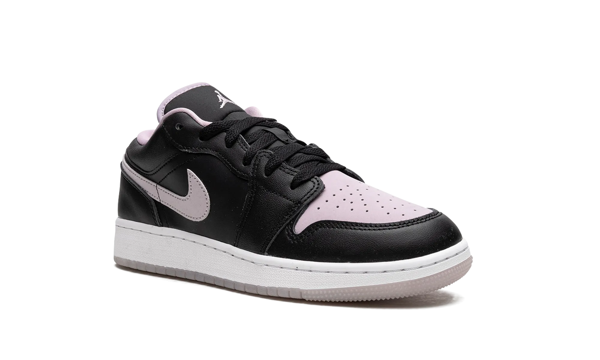Air Jordan 1 Low GS "Black Iced Lilac" jordan school kids shoes