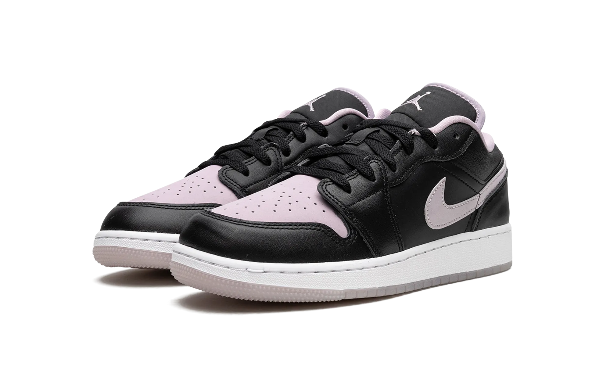 Air Jordan 1 Low GS "Black Iced Lilac" jordan school kids shoes
