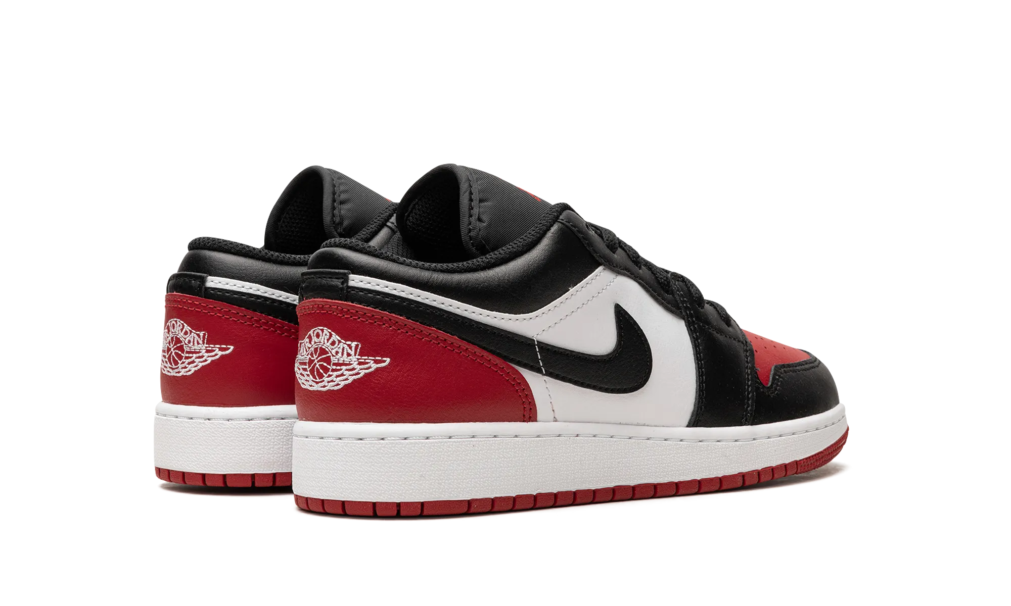 AIR JORDAN 1 LOW GS "BRED TOE" jordan school kids shoes