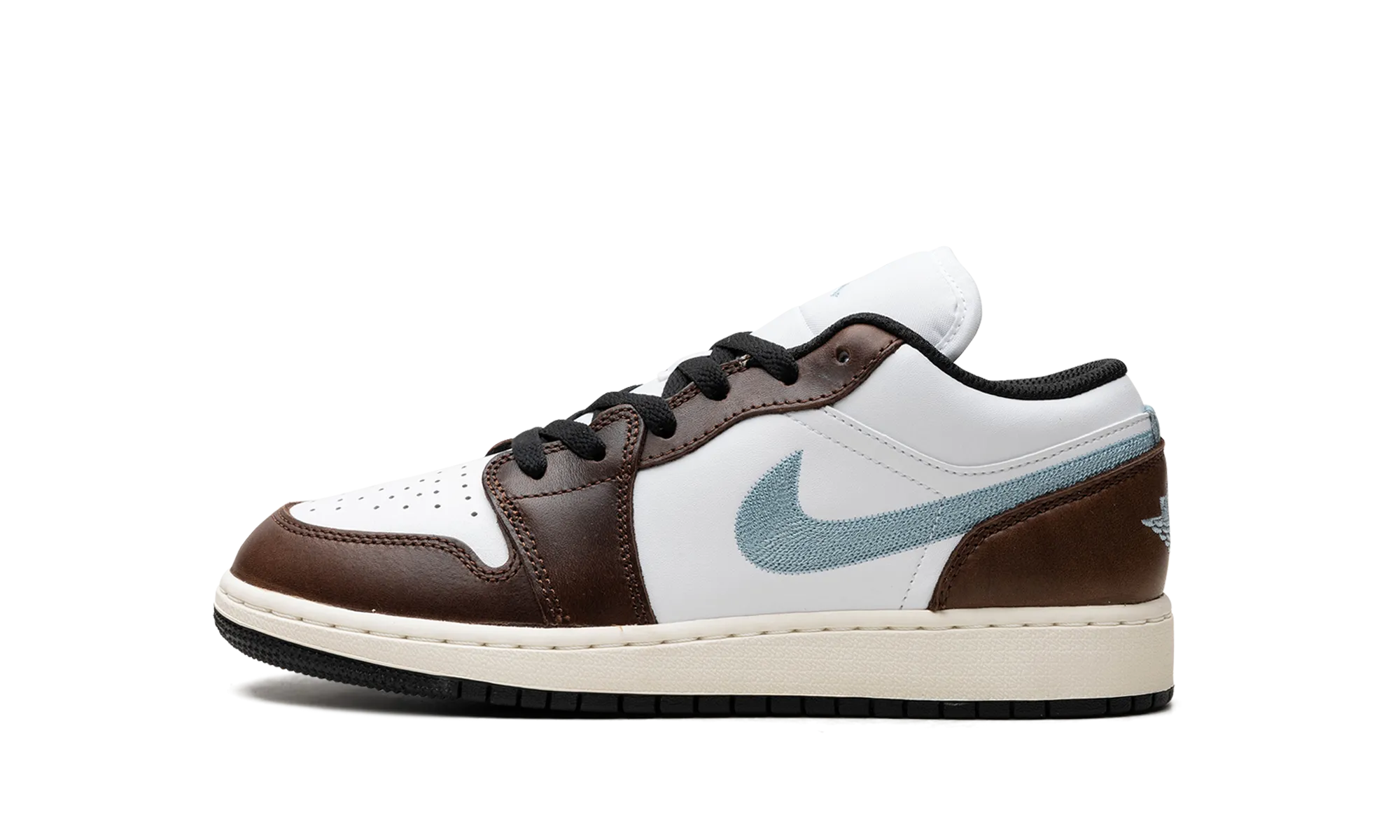 Air Jordan 1 Low GS "Brown White Blue" Jordan Grade School shoes