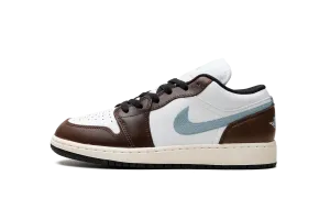 Air Jordan 1 Low GS "Brown White Blue" Jordan Grade School shoes