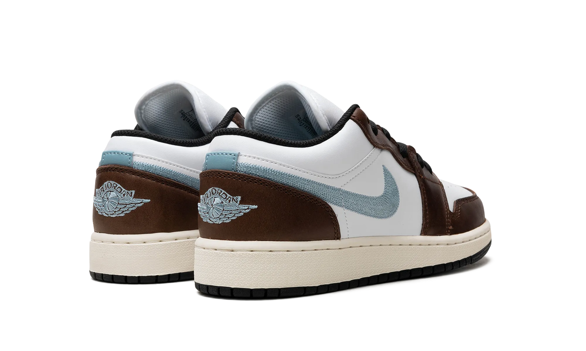Air Jordan 1 Low GS "Brown White Blue" jordan grade school sneakers