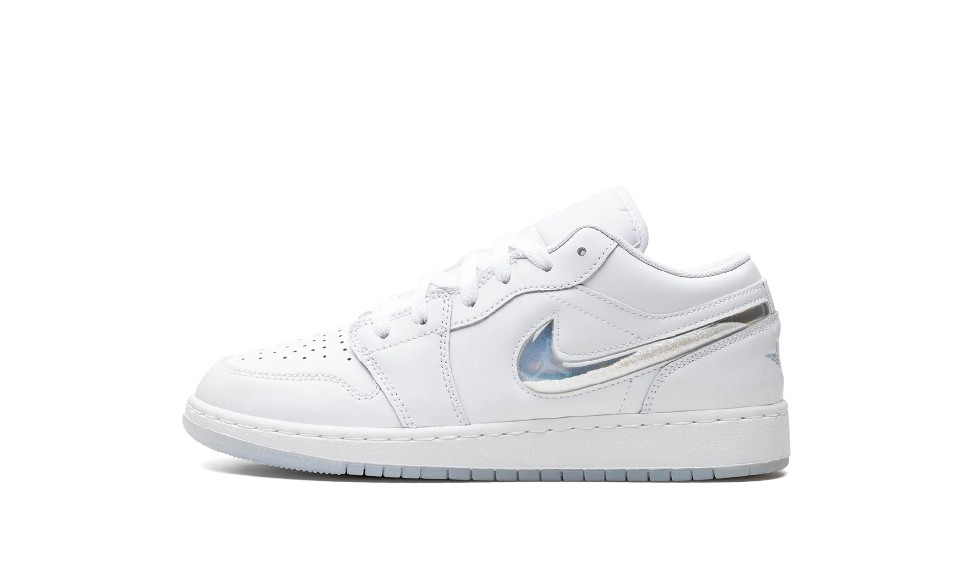 Air Jordan 1 Low GS "Glitter Swoosh" Jordan Grade School shoes