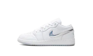 Air Jordan 1 Low GS "Glitter Swoosh" Jordan Grade School shoes