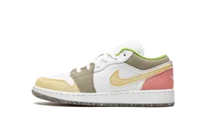 Air Jordan 1 Low GS "Multicolor Pastel Grind" Jordan Grade School styles