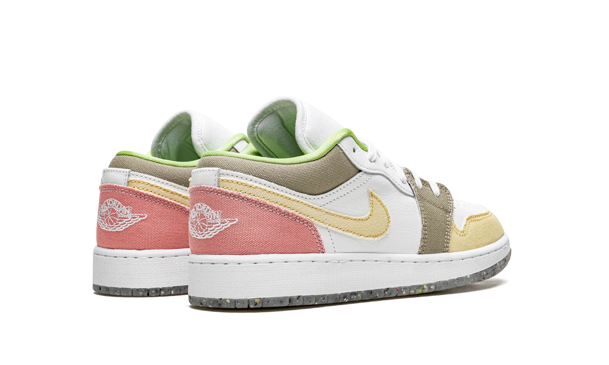 Air Jordan 1 Low GS "Multicolor Pastel Grind" jordan school kids shoes