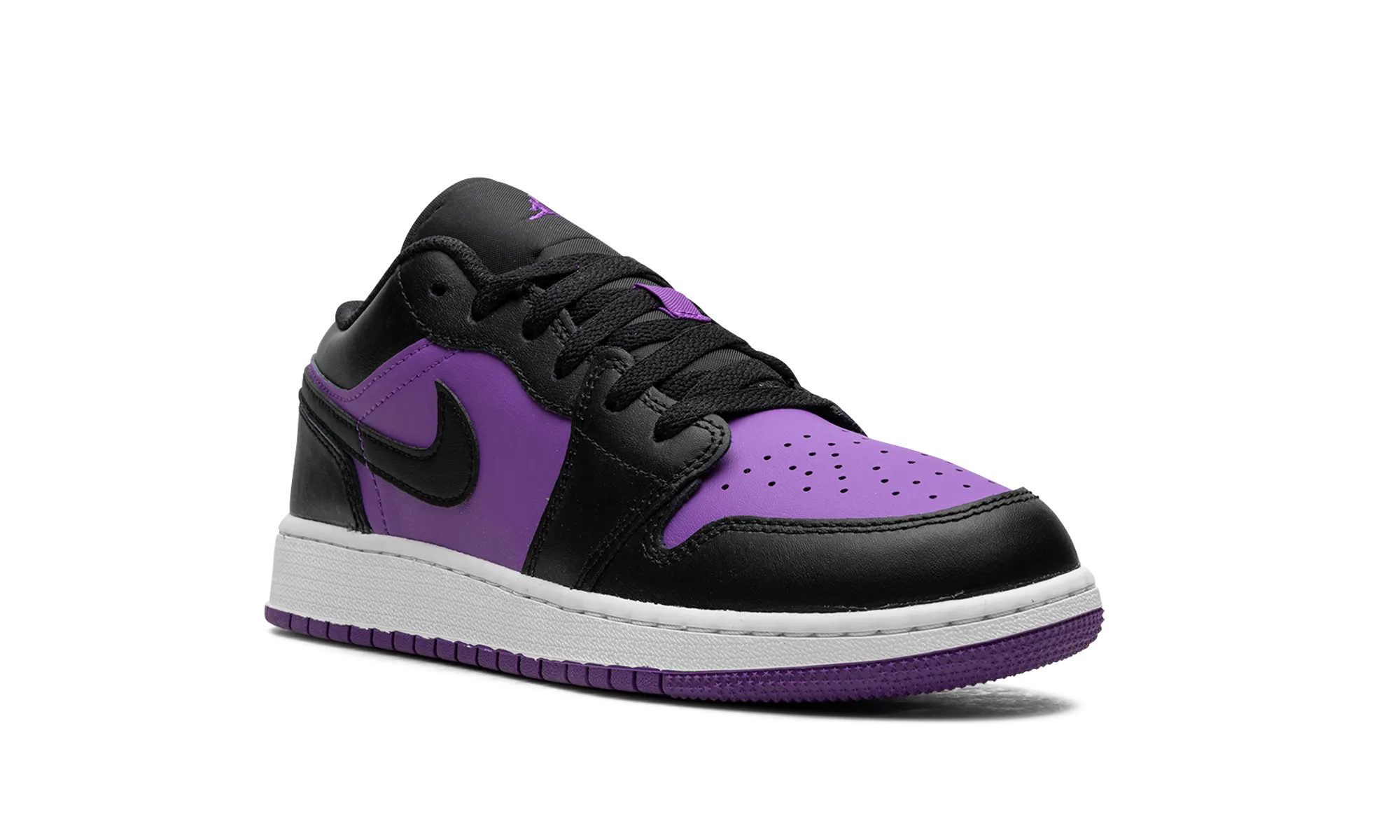 Air Jordan 1 Low GS "Purple Venom" jordan grade school sneakers