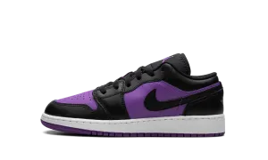 Air Jordan 1 Low GS "Purple Venom" Jordan Grade School shoes