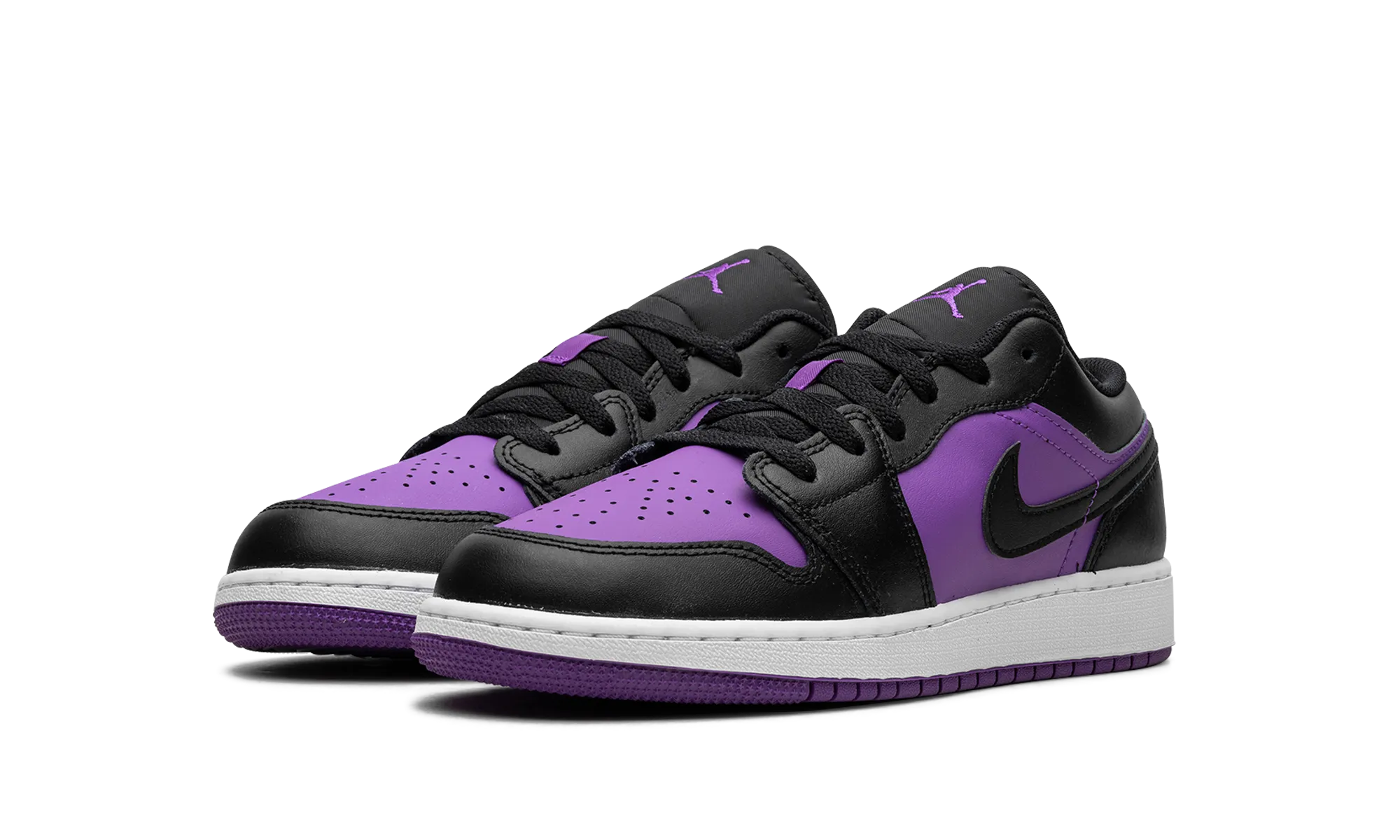 Air Jordan 1 Low GS "Purple Venom" jordan grade school sneakers