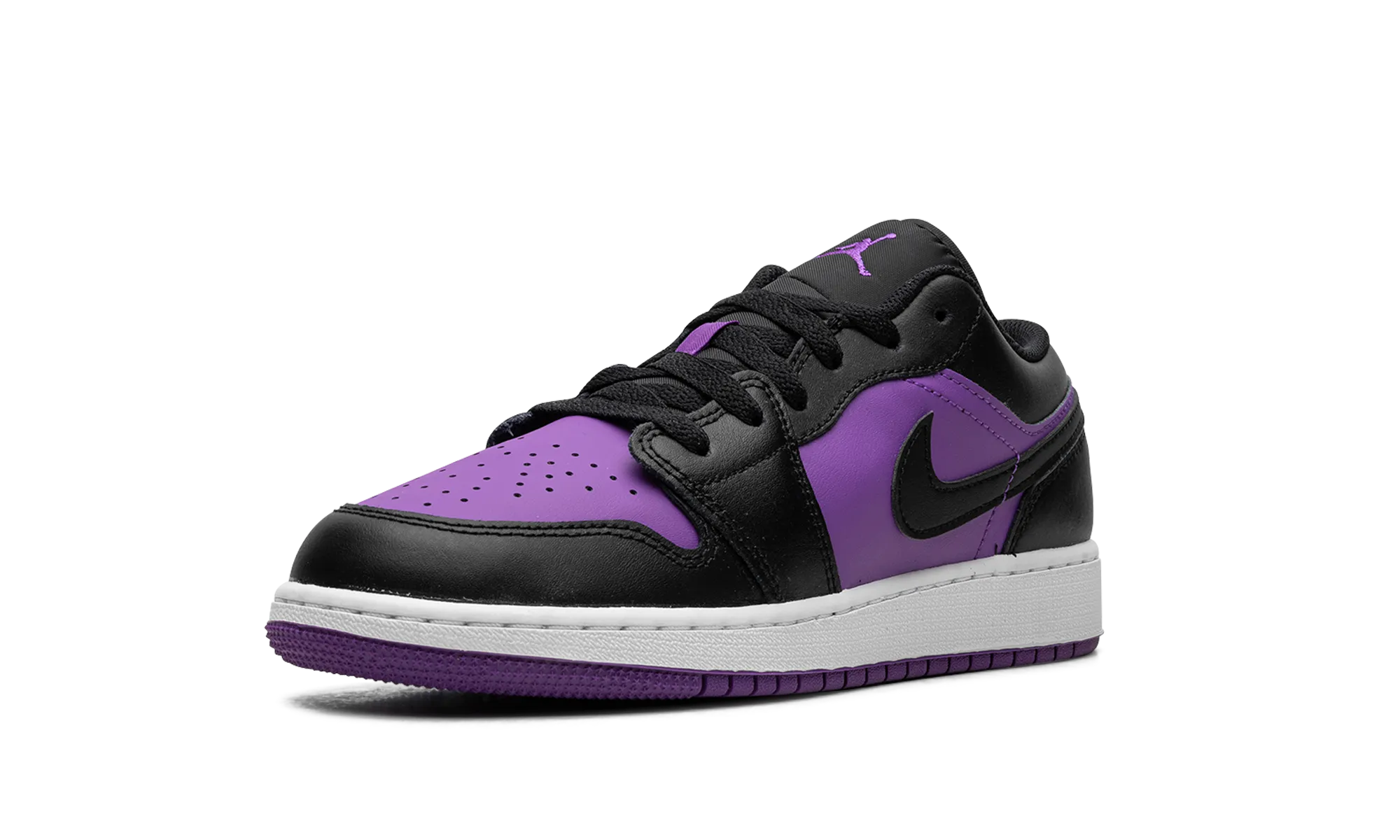 Air Jordan 1 Low GS "Purple Venom" jordan grade school sneakers
