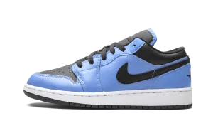 Air Jordan 1 Low GS "University Blue / Black" Jordan Grade School shoes