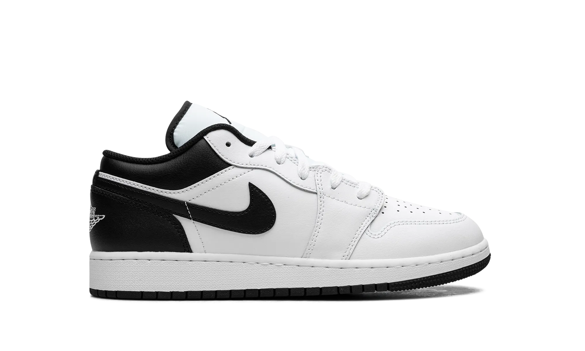 Air Jordan 1 Low GS "WHITE BLACK" jordan grade school sneakers