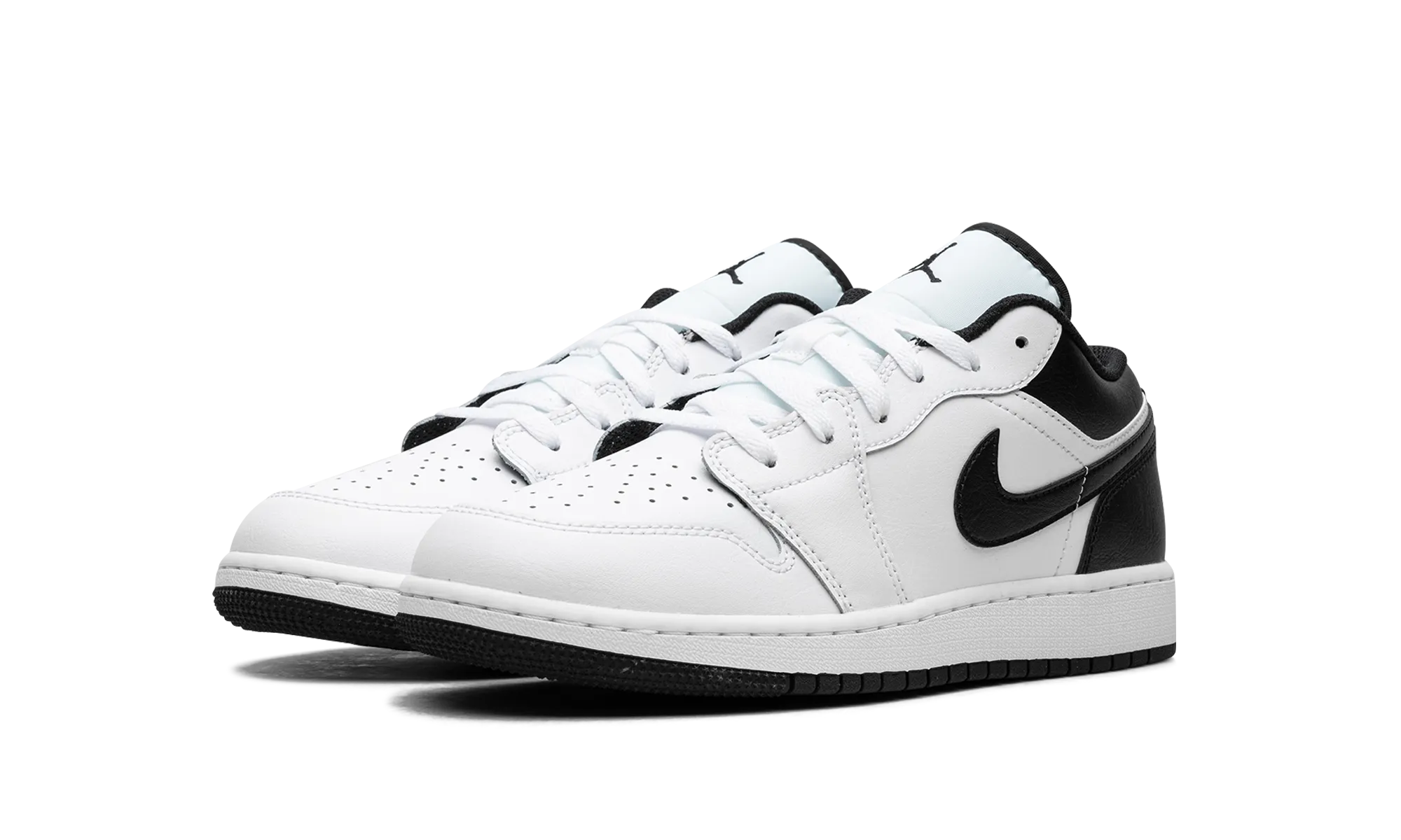 Air Jordan 1 Low GS "WHITE BLACK" jordan grade school sneakers